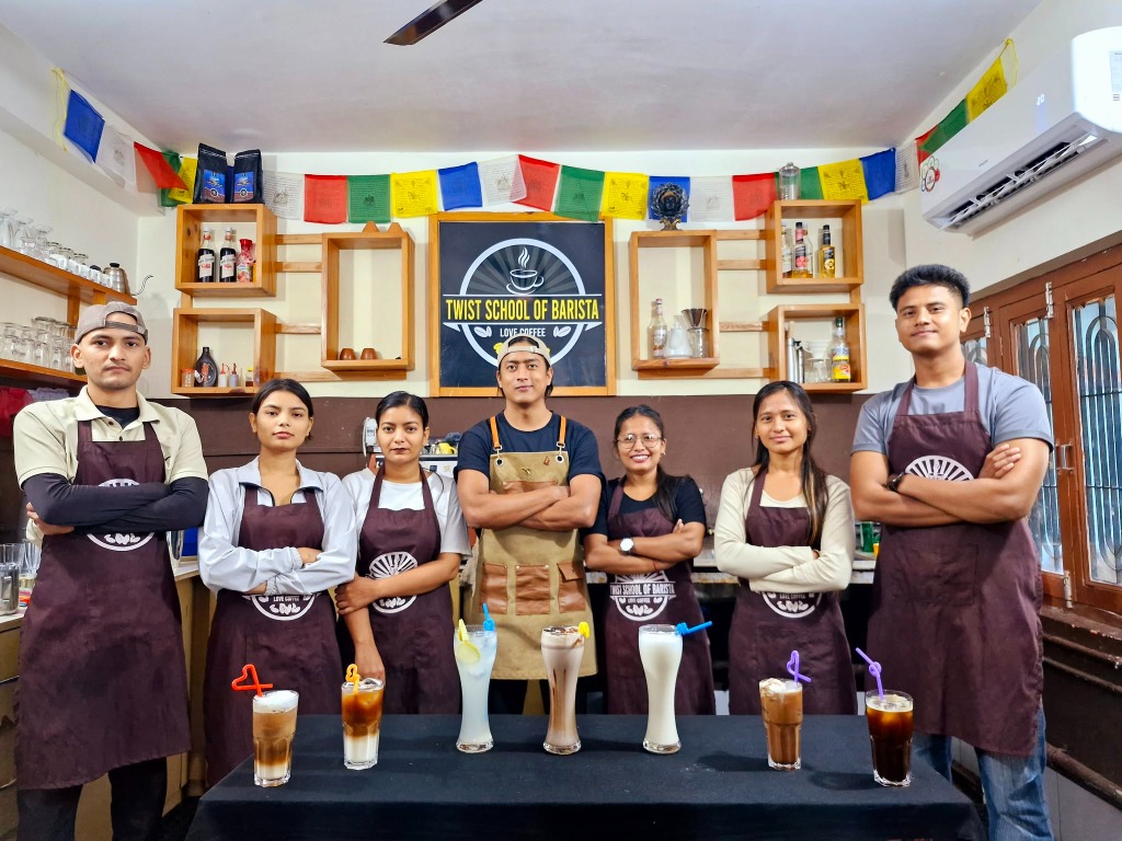 Barista training session