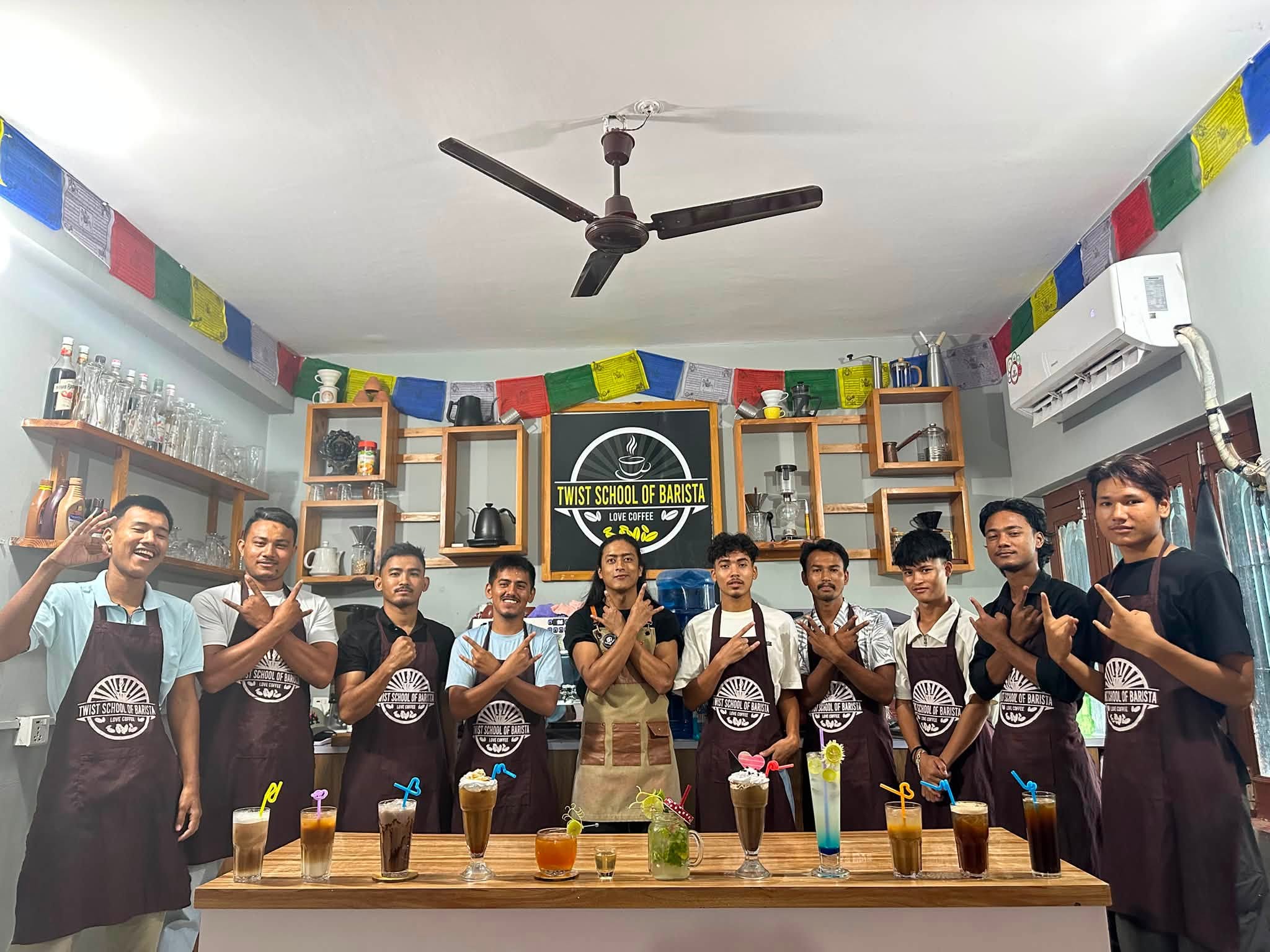 Twist Academy class group photo